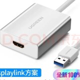 可选:支持DisplayLink的USB转HDMI适配器
