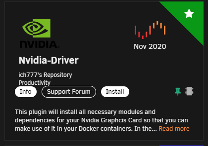 安装nvidia-driver插件