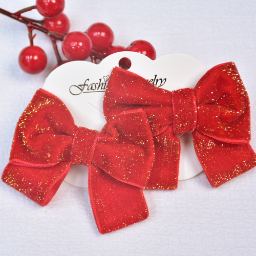 2#Red Hair Clips