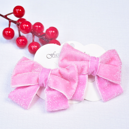 2#Pink Hair Clips